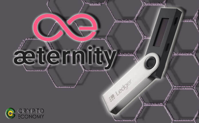 The support of Aeternity in Ledger Nano S arrives after the last firmware update
