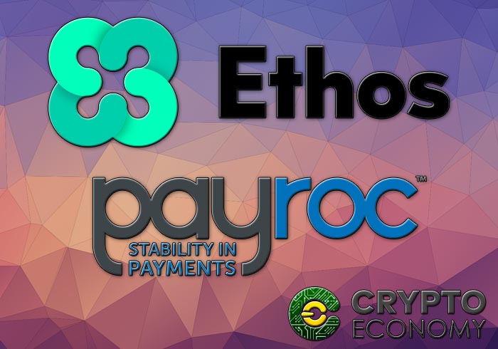 Ethos and Payroc alliance for cryptographic payments