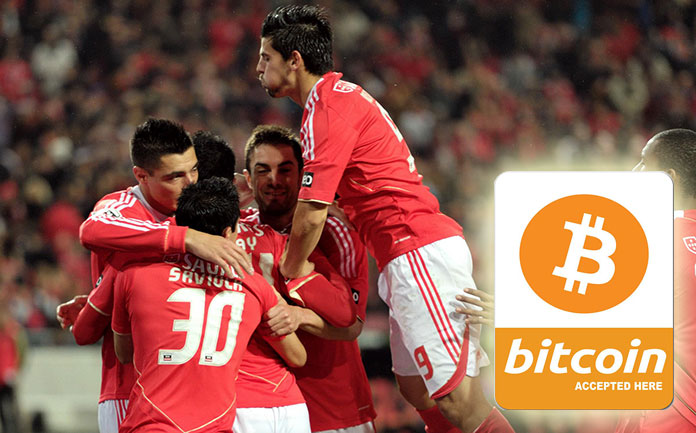 The Portuguese soccer team SL Benfica already accepts cryptocurrencies for their tickets and online store