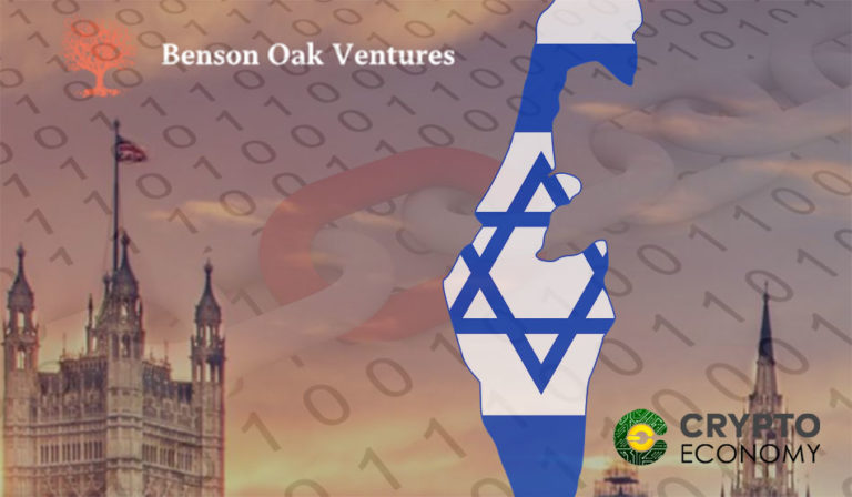 Benson Oak will raise 100 million dollars to support startups based on Blockchain