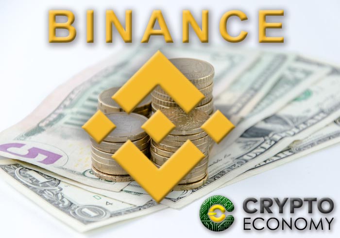 binance announces that they will accept fiat