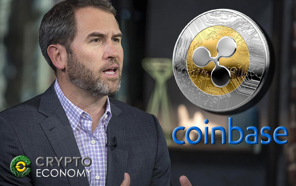 Ripple’s CEO says Coinbase should add XRP to its list