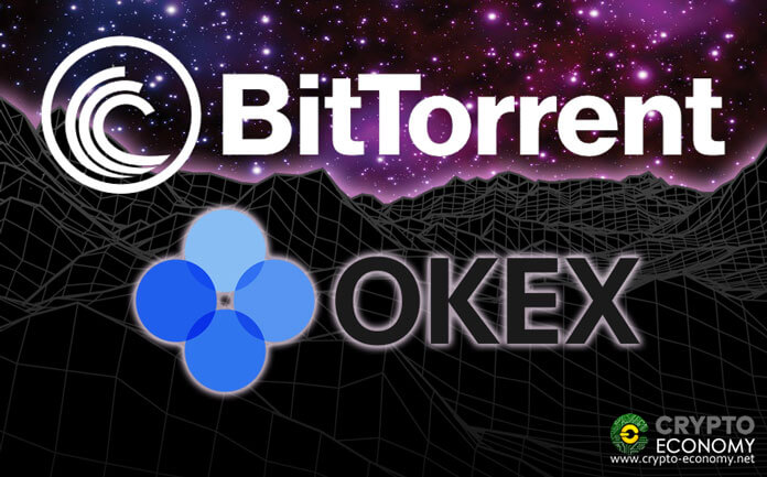 Justin Sun announces that BitTorrent [BTT] is now available on OKEX