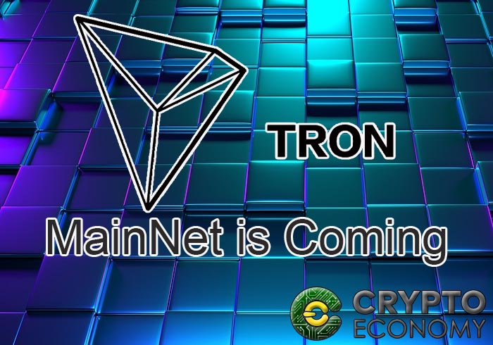 25th June the tron mainnet is launched