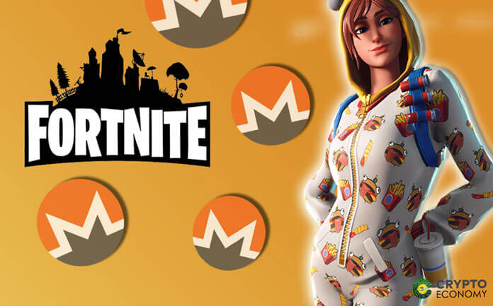Fortnite merchandise can already be purchased with Monero as its first accepted cryptocurrency
