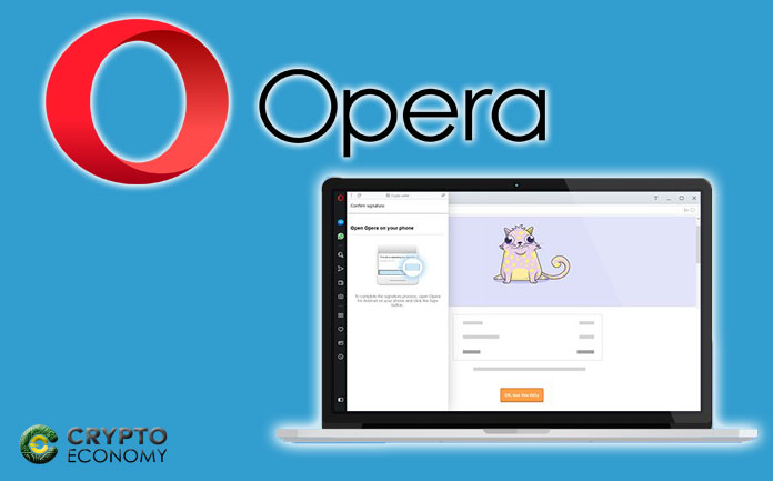 Opera announces Ethereum support and integrated wallet for its browser