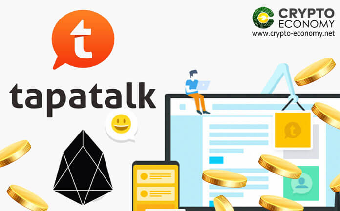 Tapatalk plan to power his reward system with EOS-backed token