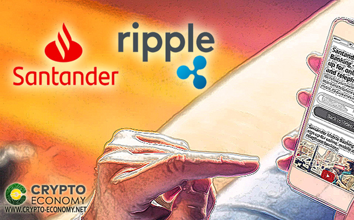 New Payment corridor by Ripple powered “One Pay FX” Santander app