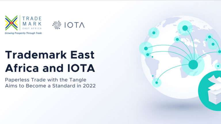 IOTA Foundation Extends partnership with Trademark East Africa to Make Paperless Trade a Standard