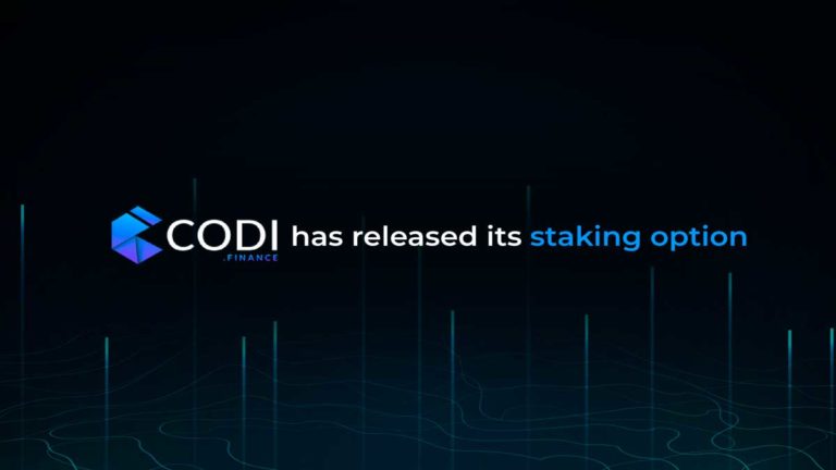 The Staking Platform Of CODI Finance