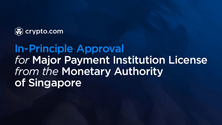Monetary Authority of Singapore Approves Crypto.com