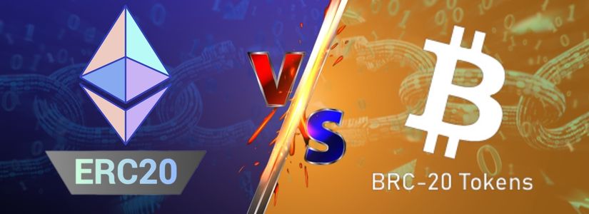 TOKENS BRC-20 VS ERC-20: PRINCIPALES DIFERENCIAS