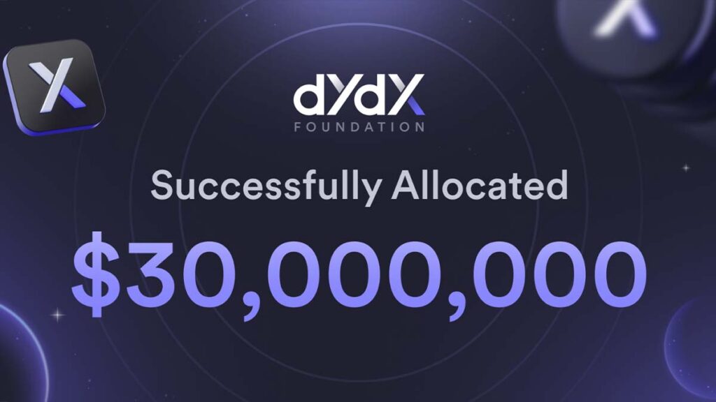 dYdX Foundation Secures $30M to Execute Its Strategic Roadmap for the Next 3 Years