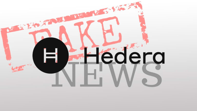 What's wrong with Hedera? False News Causes Its Price to Soar and Then Fall Drastically