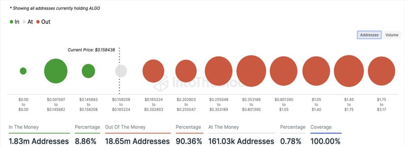 ALGO Holders in Crisis: 9 Out of 10 in the Red After Massive Price Drop