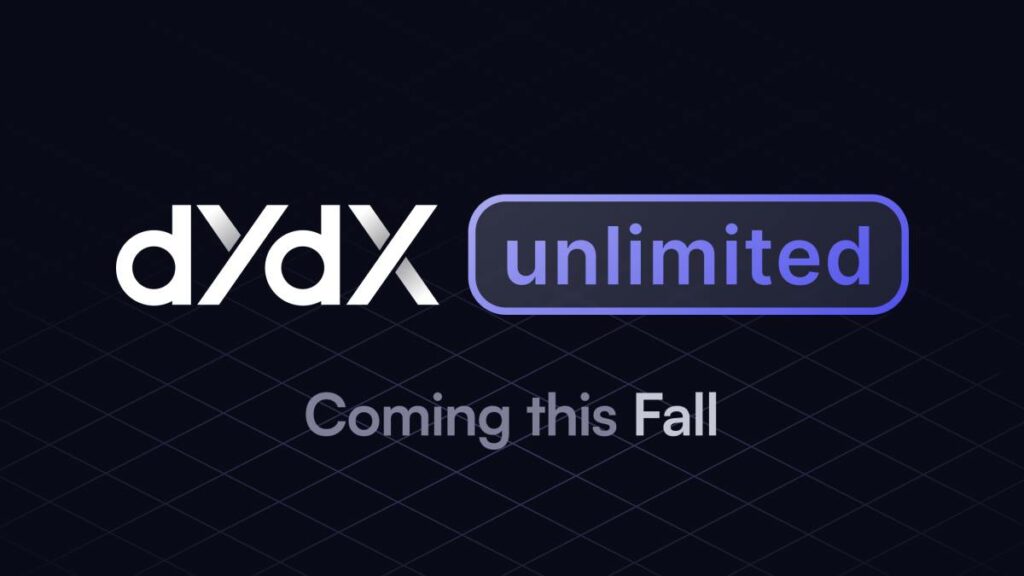 dYdX to Launch Major Update This Fall: List Token Markets Freely with New MegaVault Feature