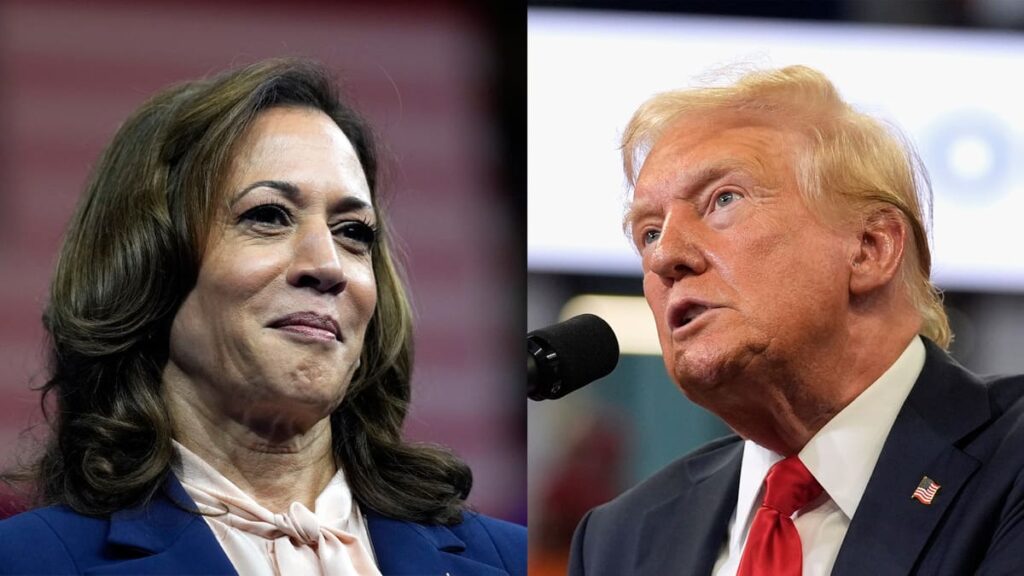 donald trump kamala harris