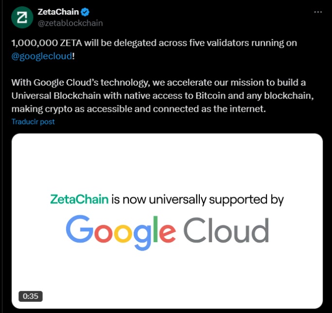 zetachain google cloud tweet 2 post