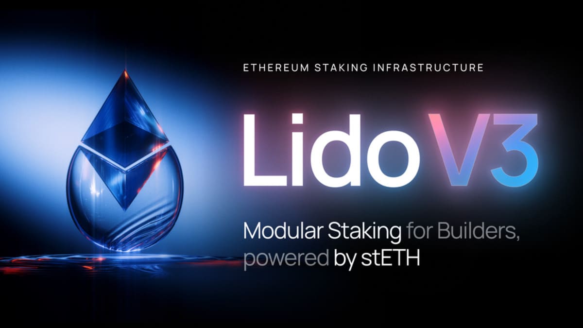 Lido v3 to Offer New Staking Controls with Modular Smart Contracts