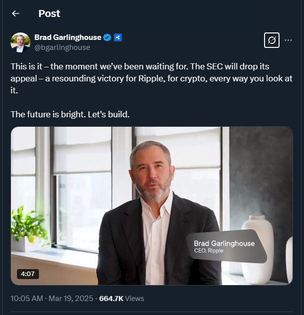 Tweet by bgarlinghouse