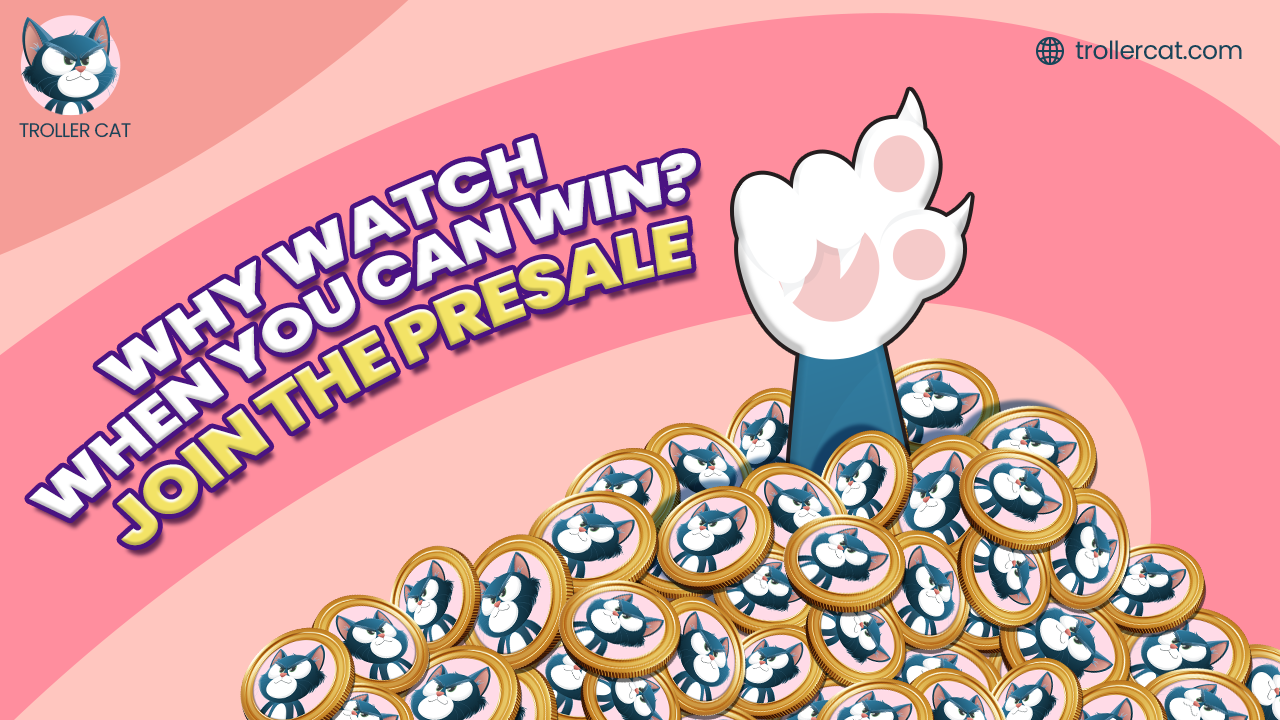 Top New Meme Coins to Invest in This Month, Trollercat.com, $TCAT crypto presale 2025, meme coin ROI, high APY staking meme coin, Simon's Cat token, COQ Inu meme coin, Non-Playable Coin NFT meme, best crypto presales this month, GameFi meme coins.