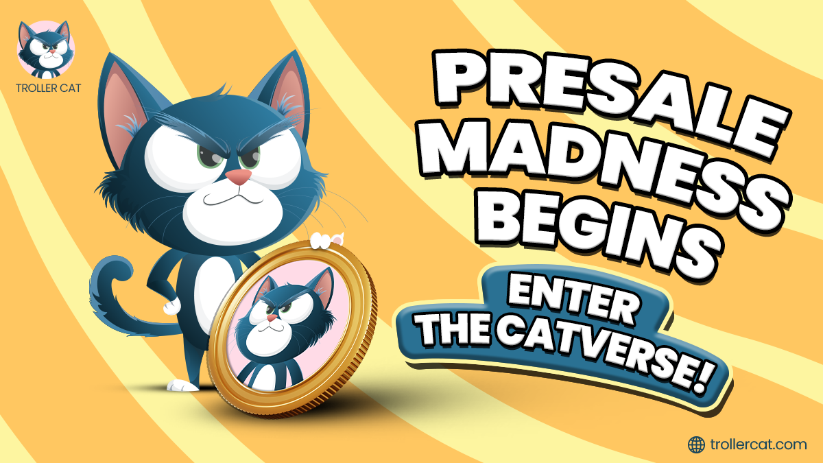 Best 100x Crypto, Troller Cat Presale, Buy Troller Cat Now, $TCAT Price Prediction, Meme Coin Presale 2025, Deflationary Crypto Token, APY Staking Crypto, Play-to-Earn Meme Coins, Trending Crypto Presale 2025, Early Crypto Presale Access.