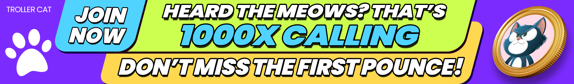 Troller Cat vs Floki price prediction, Trollercat.com presale, best meme coins 2025, $TCAT vs $FLOKI, 10,000% ROI meme coin, Troller Cat price forecast, Floki coin future, early meme coin to buy, trollercat.com investment opportunity, Trollercat token growth.