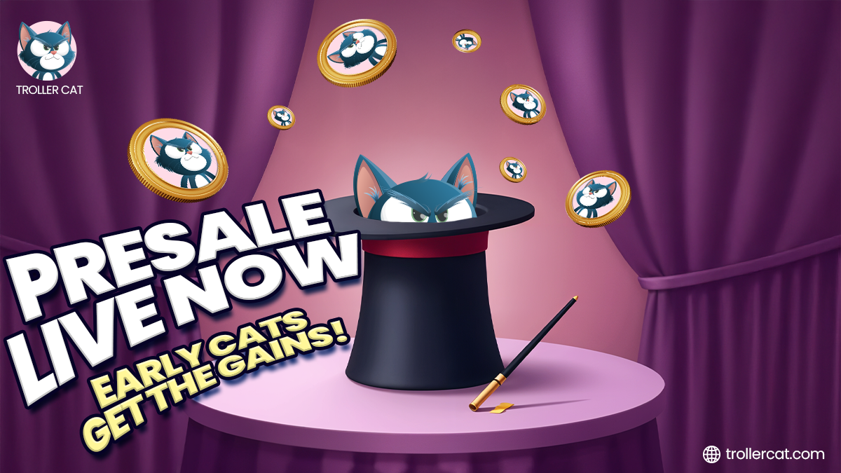 Best Cryptos to Stake, Troller Cat Presale, $TCAT Token, Dogecoin Price Today, Official Trump Token, Meme Coin Investment, High APY Crypto, Deflationary Cryptocurrency, Play-to-Earn Crypto, Trollercat.com.