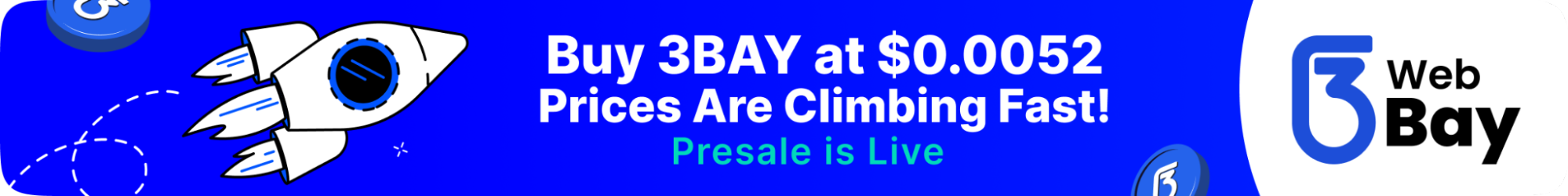 buy 3BAY NOW PRESALE IS LIVE