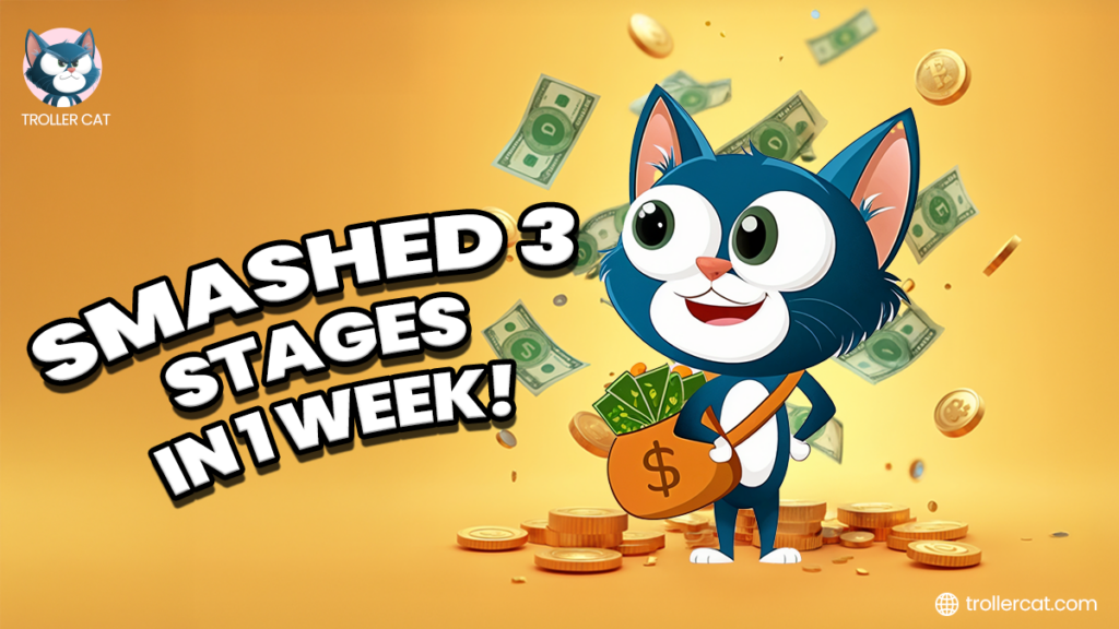 best cryptos to buy now 2025, Troller Cat presale, pudgy penguins price, Ponke analysis, meme coin staking APY, deflationary token burn, referral rewards crypto, stage 3 presale crypto, $TCAT price prediction, beginner meme coins.