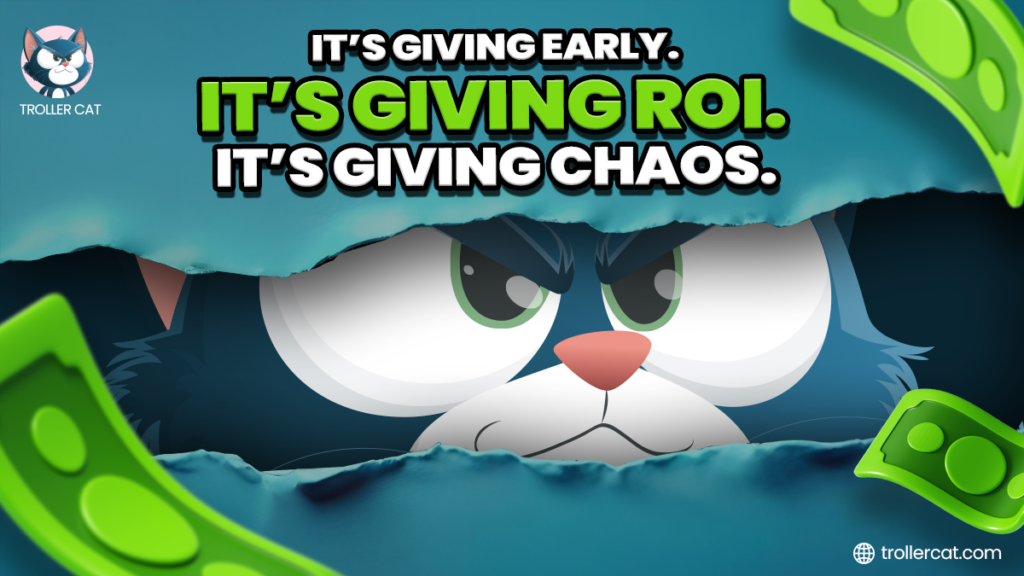 best cryptos to stake, Troller Cat Presale, Trollercat, Trollercat.com, BUY TCAT, meme coin staking, Dogwifhatn news, Non-playable coin price today, meme coin ROI, crypto referral rewards.