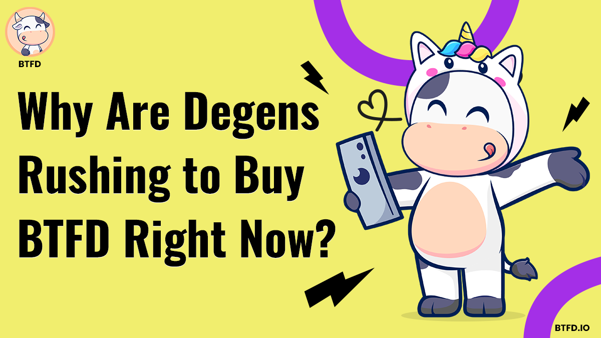BTFD Coin presale, best new meme coins to join this month, 8900% ROI, BTFD vs PENGU vs TOSHI, meme coin presale, P2E game BTFD, BTFD LAUNCH200 code, BTFD presale ending May 26, how to buy BTFD Coin, staking meme coin BTFD