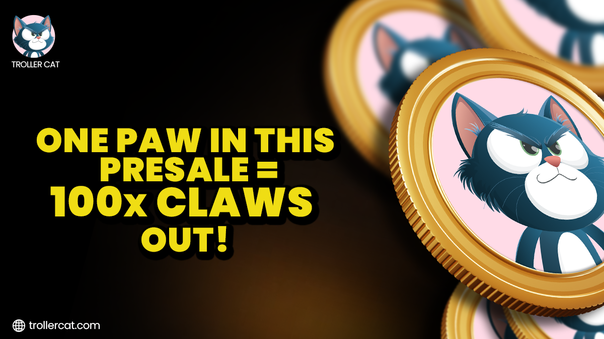 Troller Cat presale live, Next crypto to explode 2025, Best cryptos for beginners, Meme coins with 6000% ROI, Troller Cat tokenomics, Troller Cat Game Center, Ponke crypto price surge, ANDY coin market cap, Troller Cat staking rewards, Troller Cat smart contract audit