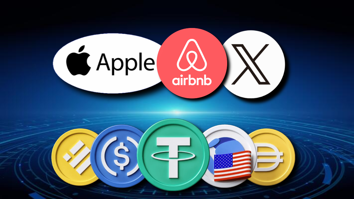 Apple, Airbnb and X Reportedly in Early Talks with Crypto Firms Over Stablecoin Adoption