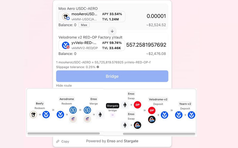 Cross-Chain Deposit Feature