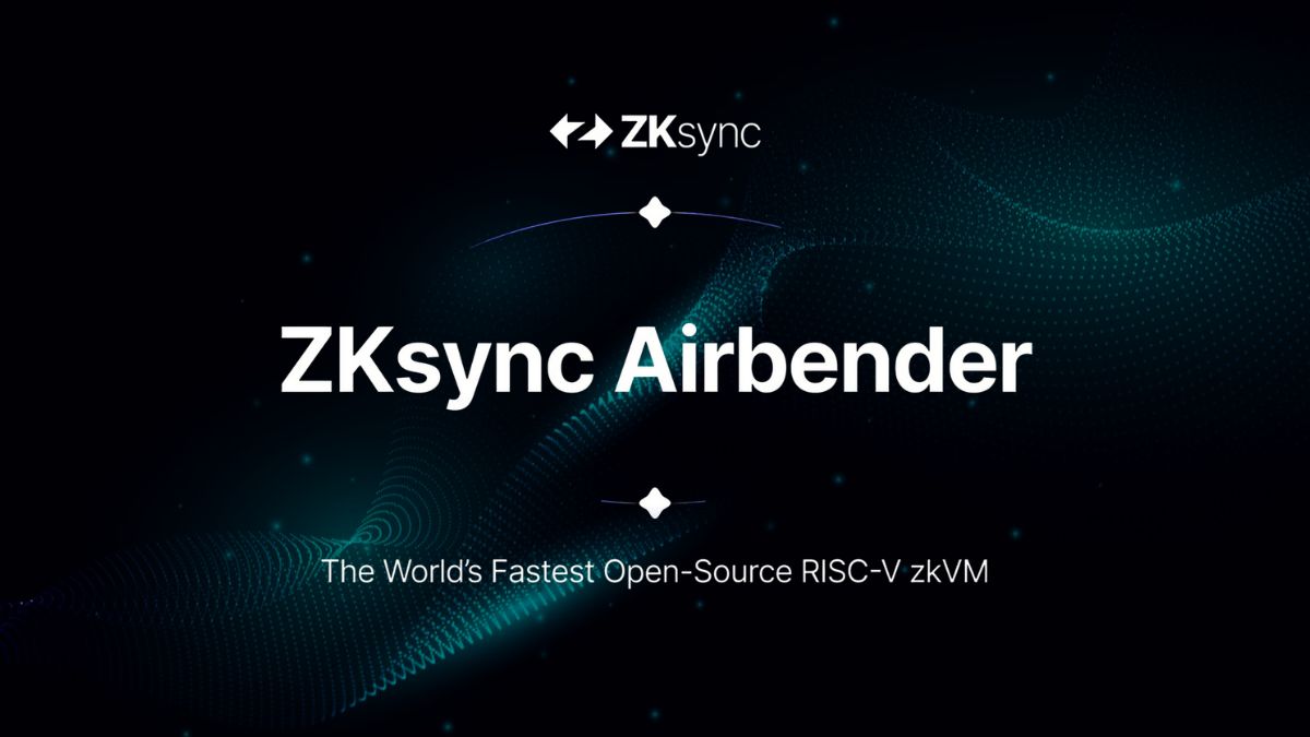 ZKsync Launches Airbender, a High-Speed, General-Purpose ZK Prover