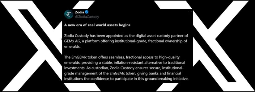 Zodia Launches Token Giving Investors Access to Tokenized Emeralds