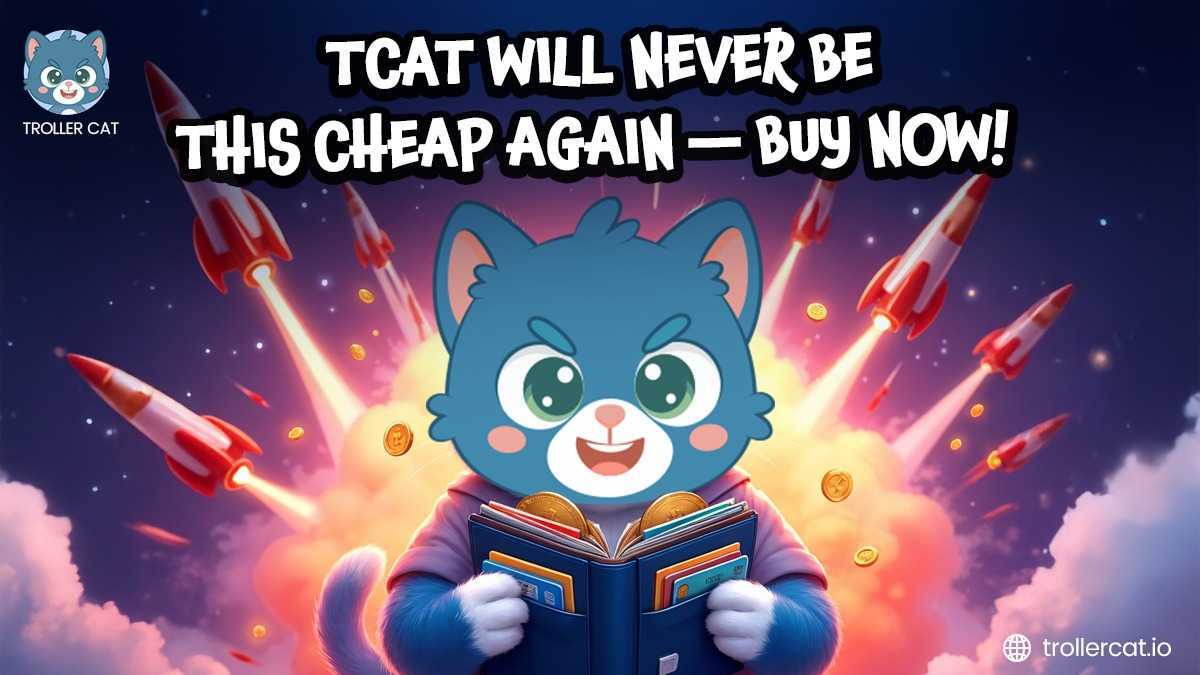 best cryptos to buy now, Troller Cat presale, meme coins 2025, $TCAT staking, Play-to-Earn crypto, Shiba Inu coin, Brett token surge, DEGEN coin potential, Doginme crypto trend, Notcoin Telegram launch.