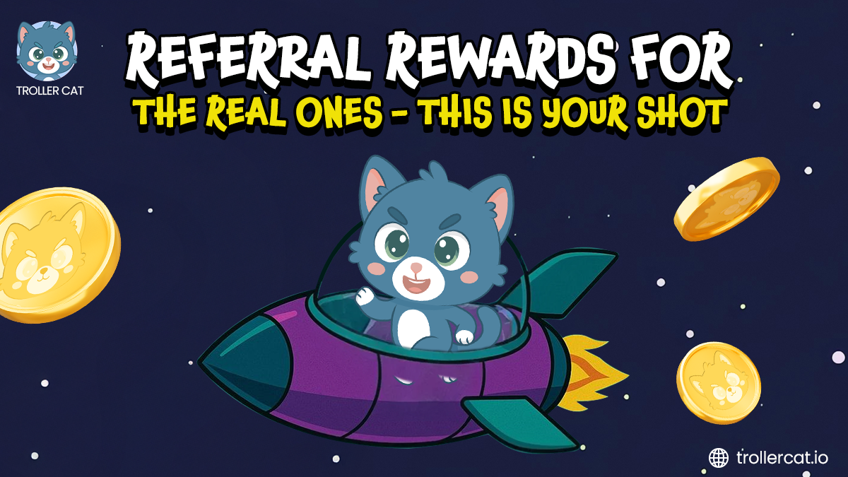 Best cryptos for beginners, Troller Cat Stage 10, Troller Cat referral program, meme coin presale 2025, Bonk price prediction, Ponke breakout pattern, Ethereum meme coins, viral crypto presale, how to buy Troller Cat, crypto staking with referral bonuses.