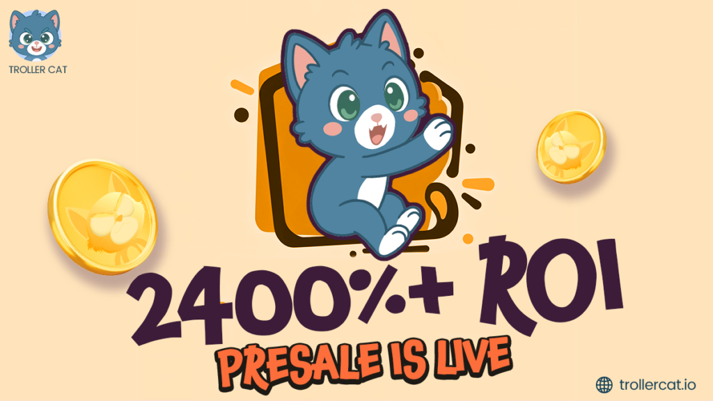 Best meme coin presale to buy now, Troller Cat presale live, Dogecoin price June 2025, Dogwifhat latest price, Meme coin investment 2025, 69% APY staking crypto, Crypto with referral rewards, Best new meme coins June 2025, Troller Cat ROI potential, Meme coin presale stage 8.
