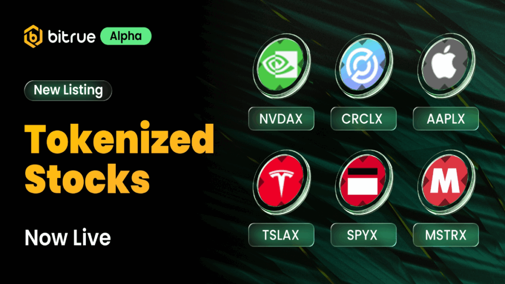 Bitrue Joins the Tokenized Stock Trend With New Trading Feature