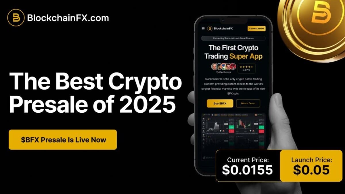BlockchainFX Presale Surges Past $3M