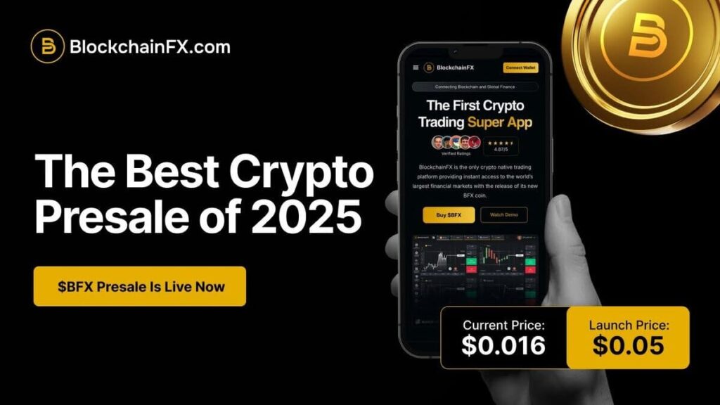 BlockchainFX best crypto presale