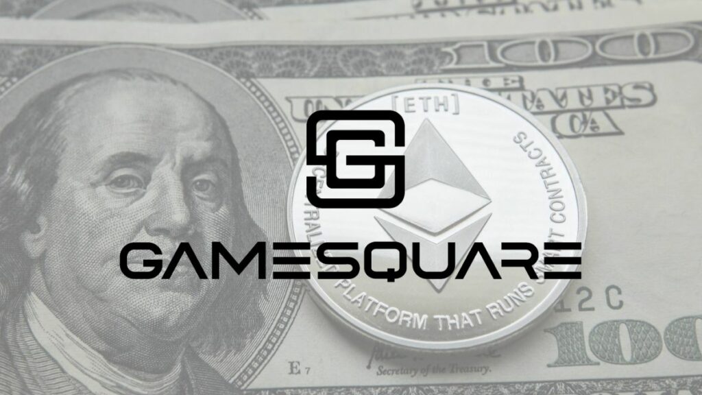 GameSquare Joins Bit Digital in Ethereum Treasury Wave: Announces $100M Plan