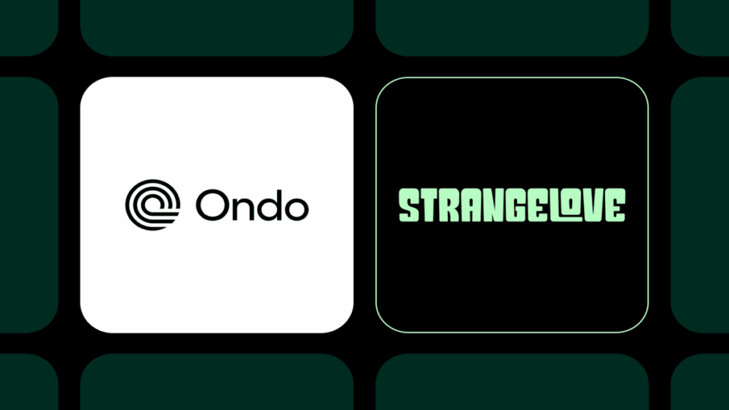 Ondo Finance Expands RWA Reach by Acquiring Blockchain Developer Strangelove