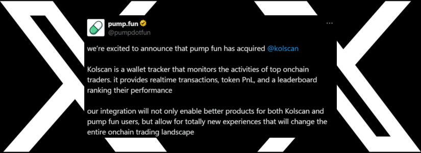 Pump.fun Tweet