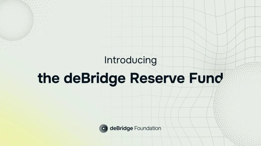 deBridge Just Launched a Reserve Fund That Buys DBR Nonstop