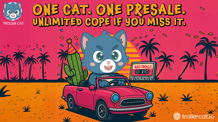 top 5 meme coins to buy, troller cat, brett meme coin, sudeng crypto, housecoin token, best meme coin presale 2025, top crypto presales june, meme coin staking, crypto game center, defi meme tokens.