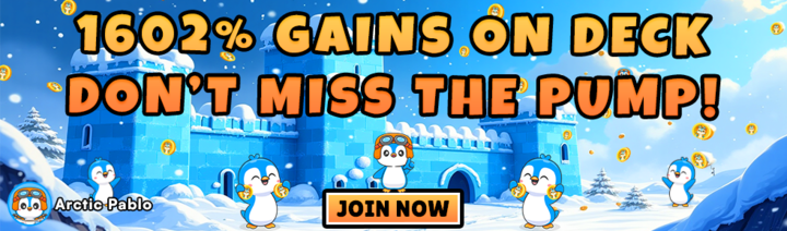 Arctic Pablo Coin Presale, Meme Coins 2025, High ROI Crypto July, Best New Crypto To Invest 2025, Arctic Pablo Referral Program, Arctic Pablo ROI, Pepe Coin Price, Memecoin Live Update, Arctic Pablo Frigid Fortress, Arctic Pablo Investment Strategy