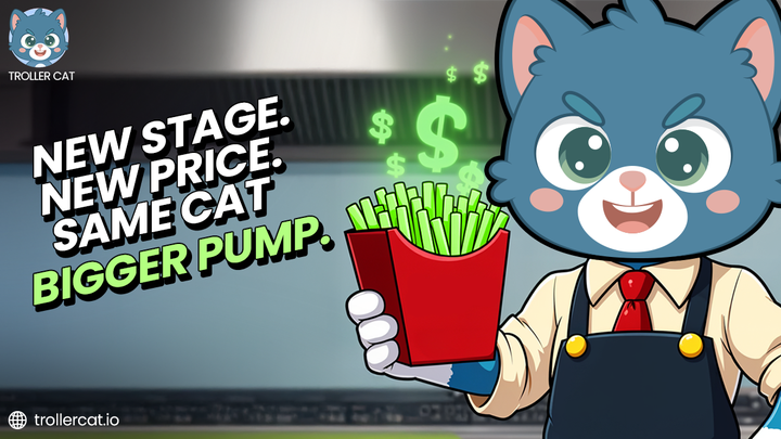 Troller Cat best 100x crypto, meme coin presale 2025, Stage 12 Troller Cat price, Troller Cat vs Pepe ROI, Official Trump token pump, $TRUMP price chart, deflationary meme coins, Troller Cat tokenomics and security, crypto presale raising $325k, top ROI meme coins to watch.